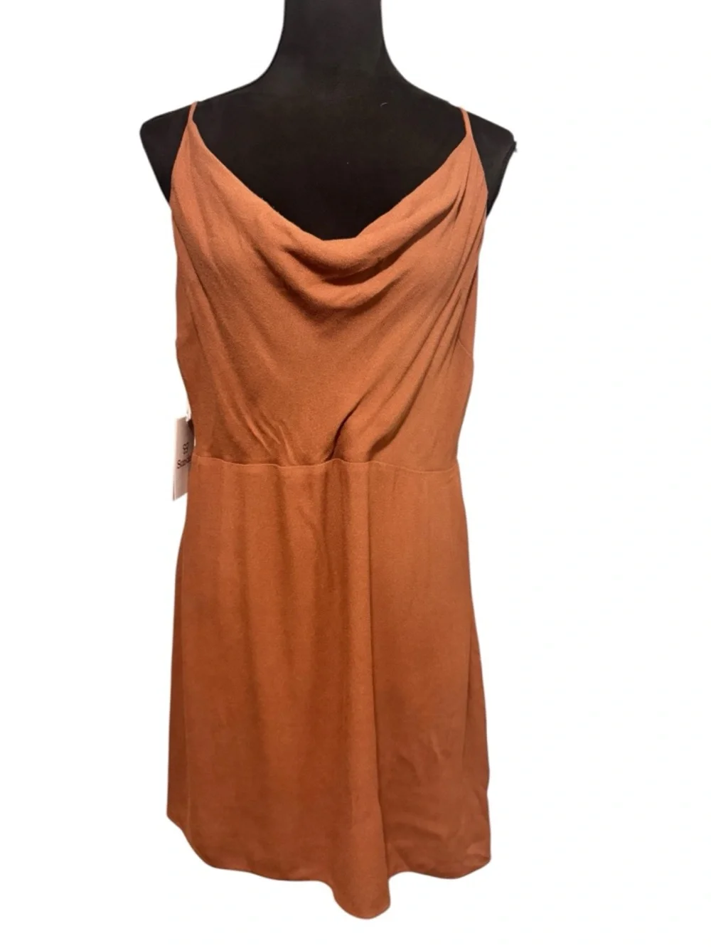 Aritzia Sunday Best Spencer Dress Brown - Picture 2 of 11